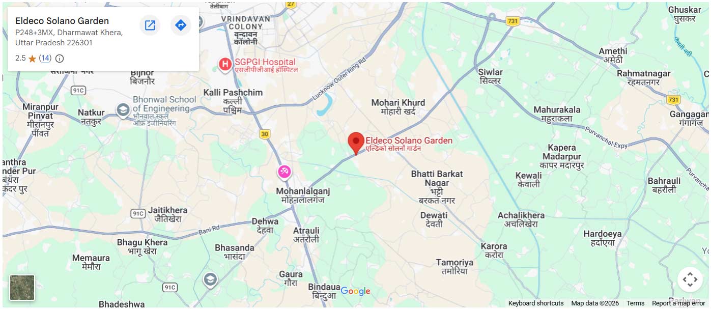 Eldeco Solano Gardens  4 BHK apartment